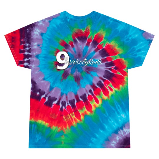 Discover White 9FM Radio Tie Dye T Shirts