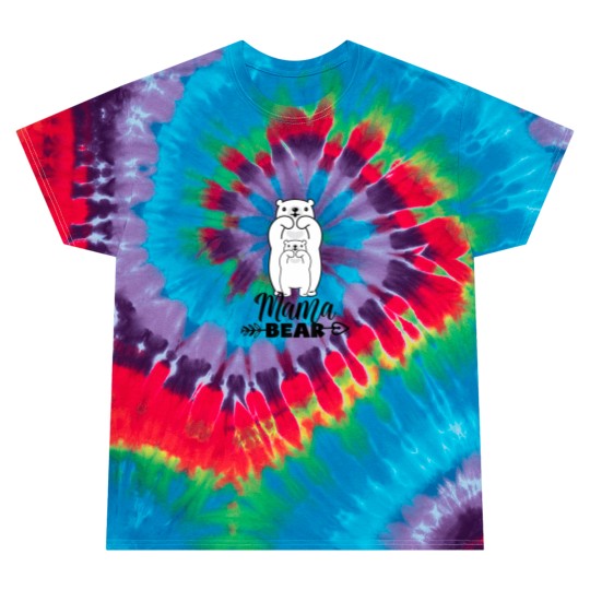 Discover Mama Bear Love Bear Funny Mothers Day Fathers Day Tie Dye T Shirts