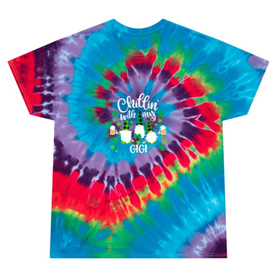 Discover Chillin With My Gigi St Patricks Day Gnomes Garden Tie Dye T Shirts
