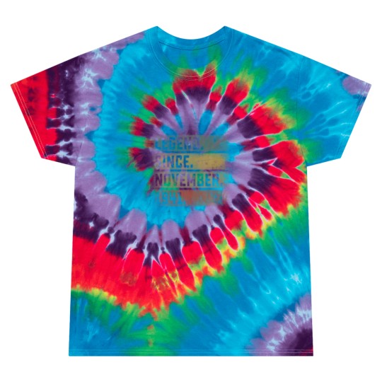 Discover Legend Since November 1941 80Th Birthday Mens 80 Y Tie Dye T Shirts
