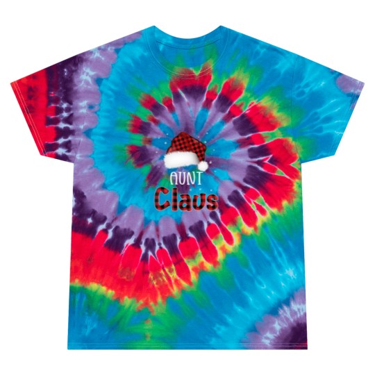 Discover Womens Funny Santa Aunt Claus Christmas Matching F Tie Dye T Shirts