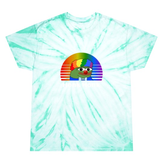 Discover Clown Pepe Honk Honk Funny Meme Honkler 0454 Tie Dye T Shirts