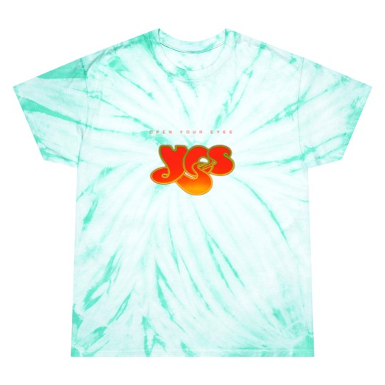 Discover Yes Open Your Eyes Music Album Tie Dye T Shirts