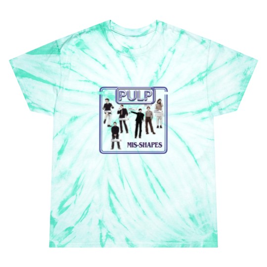 Discover Pulp Mis-shapes Different Class 1995 Indie Pop Rock Tie Dye T Shirts