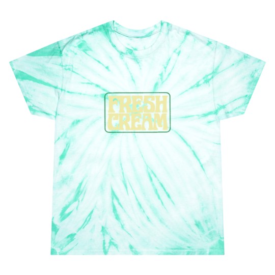 Discover Cream Band Tie Dye T Shirts