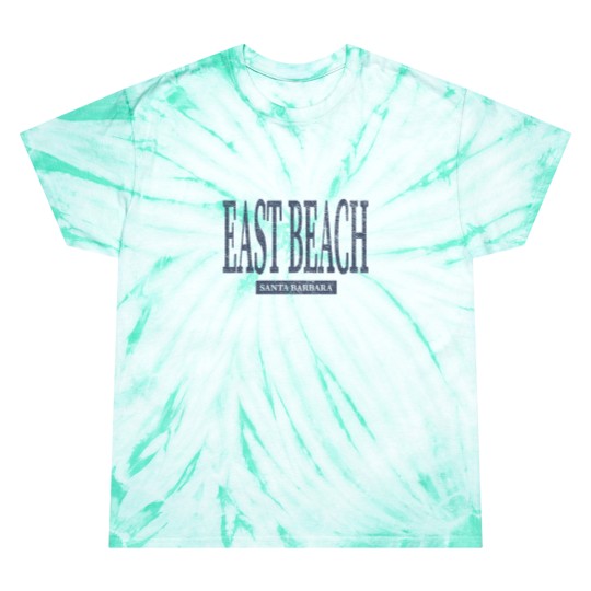Discover East Beach Tie Dye T Shirts, Womens Santa Barbara California Crewneck, Unisex California Beach Pullover Tie Dye T Shirts