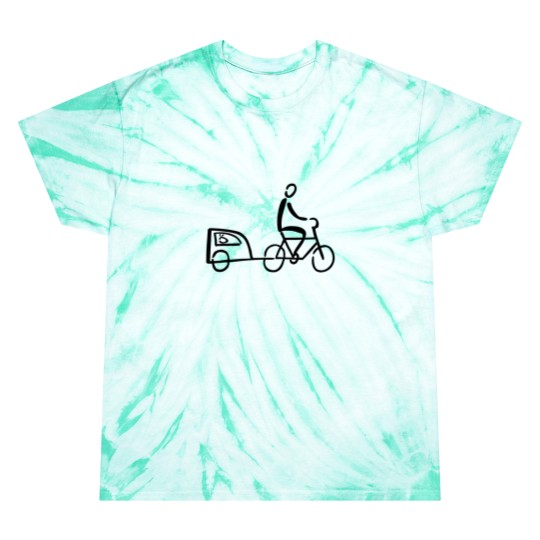 Discover Bike Trailer Tie Dye T Shirts