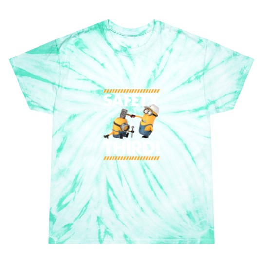 Discover Despicable Me Minions Safety Third Graphic Tie Dye T Shirts