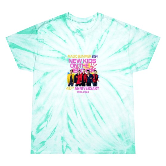 Discover Magic Summer 2024 NK on The Block 40th Anniversary 1984  2024 Thank You Tie Dye T Shirts