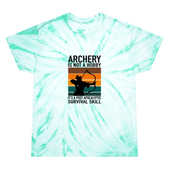 Discover Archery Bow and Arrow Tie Dye T-Shirt - Unique Gift for Archery Fans