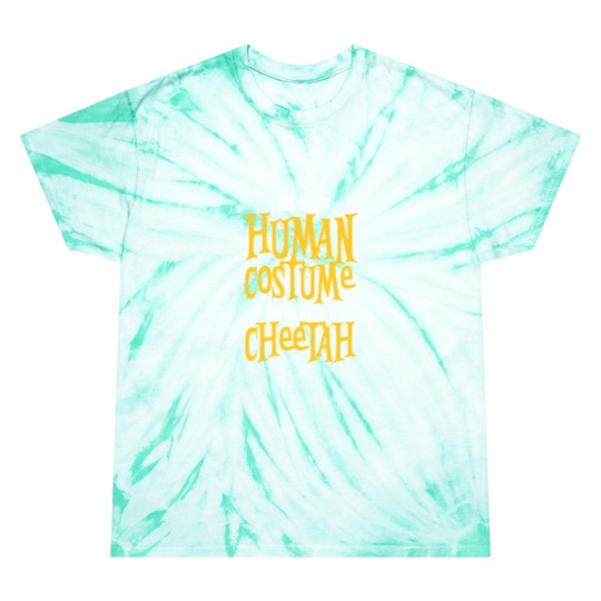 Discover This Is My Human Costume I'm Really A Cheetah Tie Dye T Shirts