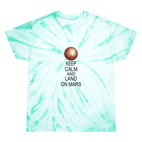 Discover Mars Perseverance Rover Landing - Mars Perseverance Rover Landing - Tie Dye T Shirts