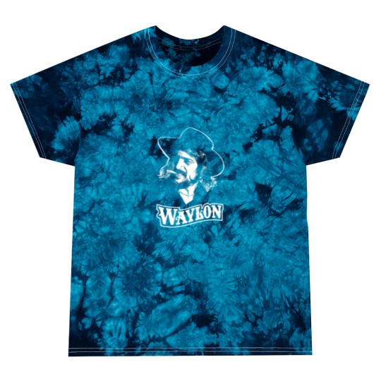 Discover Waylon Jennings Vintage Tie Dye T Shirts, Waylon TOUR 1984 Vintage Tie Dye T Shirts