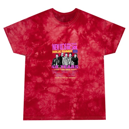 Discover NKids On The Block Tour 2024 Tie Dye T Shirts