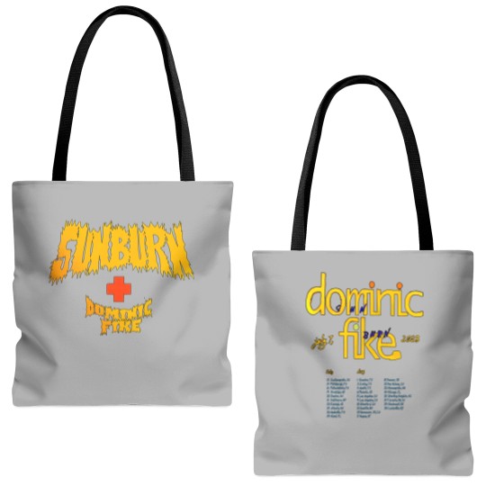Discover Dominic Fike Sunburn 2023 Tour Tote Bags (AOP), Dominic Fike Comic Tote Bags (AOP)