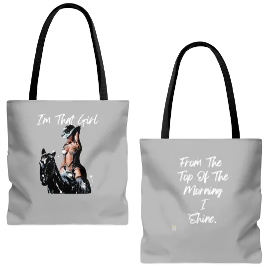 Discover Beyonce I'm That Girl Youth child Short Sleeve 2-sided Tote Bags (AOP), beyonce renaissance tour Tote Bags (AOP)