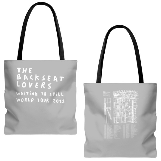 Discover The Backseat Lovers Tour 2023 Tote Bags (AOP), Waiting To Spill  Tote Bags (AOP)