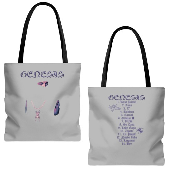 Discover Peso Pluma Genesis Album Merch Tote Bags (AOP)