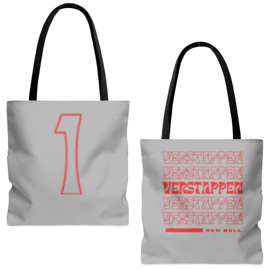 Discover Max Ver stappen Tote Bags (AOP) Racing Tote Bags (AOP)