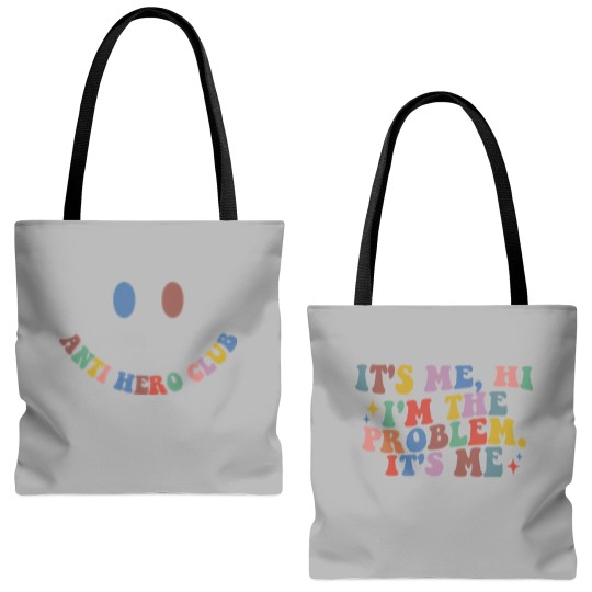 Discover It's Me Hi I'm The Problem It's Me Tote Bags (AOP), Midnights Album Tote Bags (AOP)