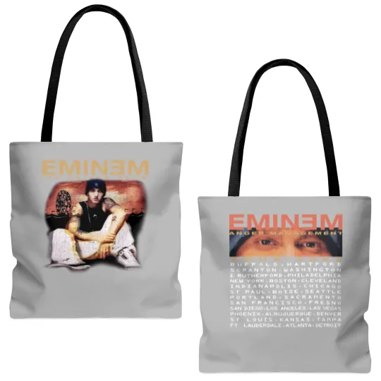 Discover Eminem Double-Sided Tote Bags