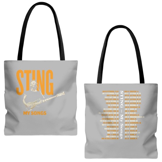 Discover STING MY SONGS 2023 World Tour Tote Bags (AOP)