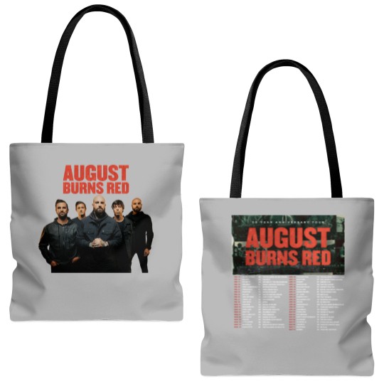 Discover August Burns Red 20th Anniversary Tour 2023 Tote Bags (AOP)