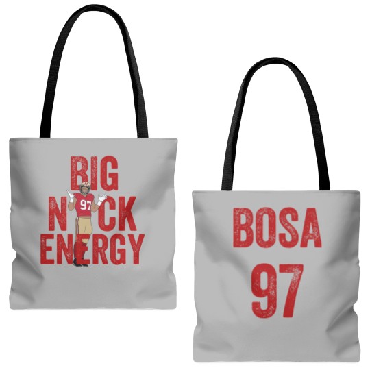 Discover Nick Bosa Tote Bags (AOP), Big Nick Energy, Bosa 97 SF football