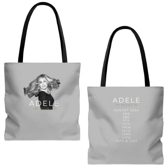 Discover Adele In Munich 2024 Weekend with Adele Double Sided Tote Bags (AOP)