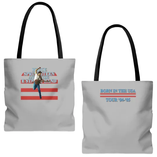 Discover Bruce Springsteen Tote Bags (AOP), Bruce Springsteen, Springsteen Concert