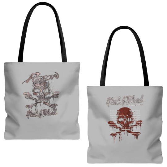 Discover Poison Flesh & Blood World Tour Tote Bags (AOP)
