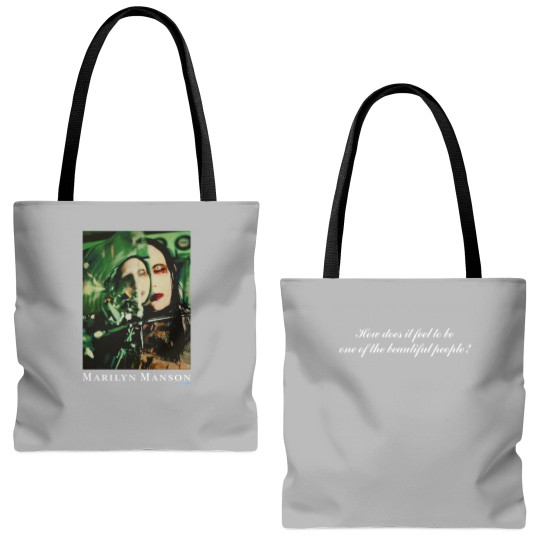 Discover MARILYN MANSON 1997 Tote Bags (AOP) How Does It Feel To Be One Of The Beautiful Gift
