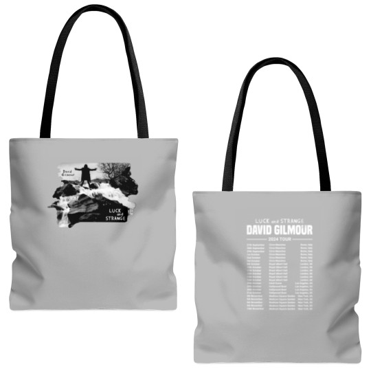 Discover Luck And Strange David Gilmour Tour 2024 Tote Bags (AOP)