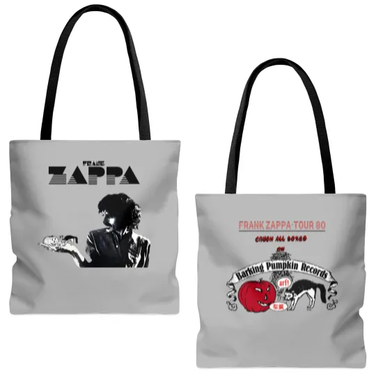 Discover Frank Zappa Tour '80 Tote Bags (AOP)