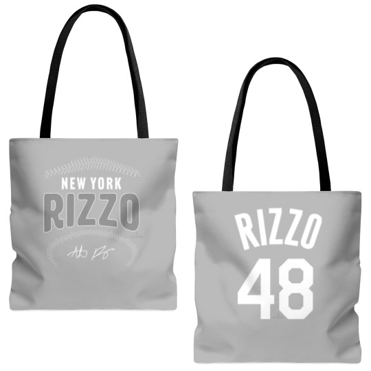 Discover Anthony Rizzo New York Name & Number  Tote Bags (AOP)