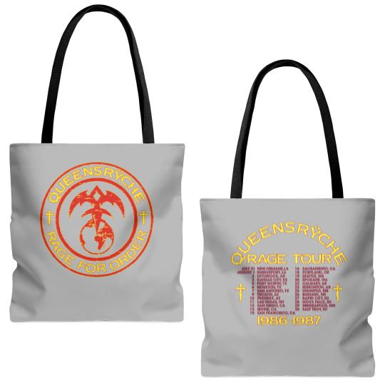 Discover QUEENSRYCHE -Rage for Order Tote Bags (AOP) Double Sided
