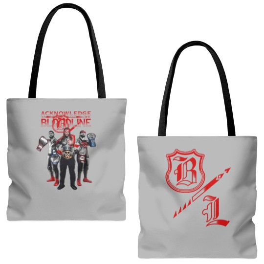 Discover Roman Reigns Acknowledge The Bloodline Tote Bags (AOP)