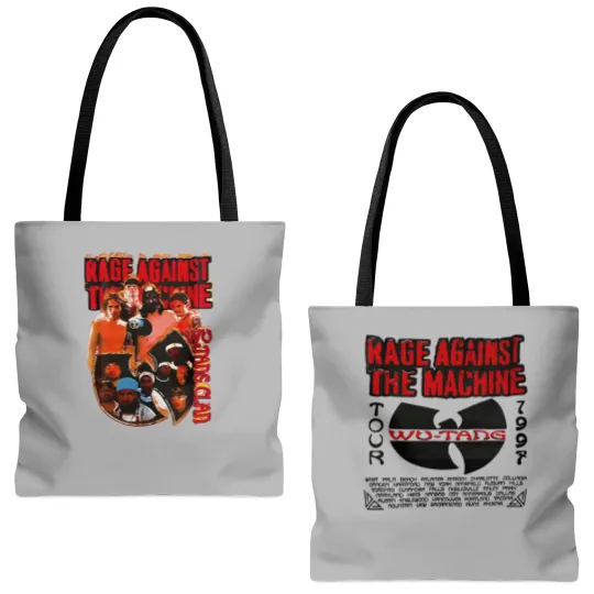 Discover VTG 1997 Tang Tour Rage Against Tote Bags (AOP)