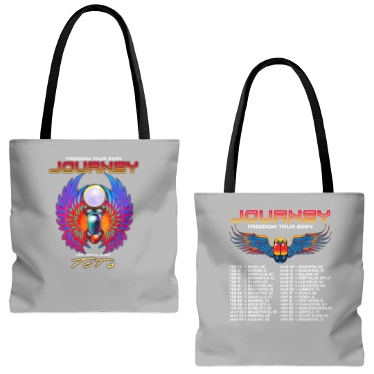 Discover Journey 2024 Tour Freedom Tote Bags (AOP), Journey Freedom Tour 2024 Tote Bags (AOP)