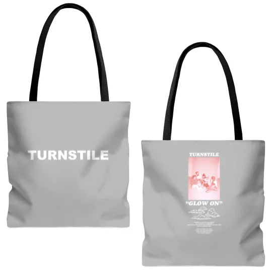 Discover Turnstile Tour 2022 Tote Bags (AOP), Turnstile Tote Bags (AOP)