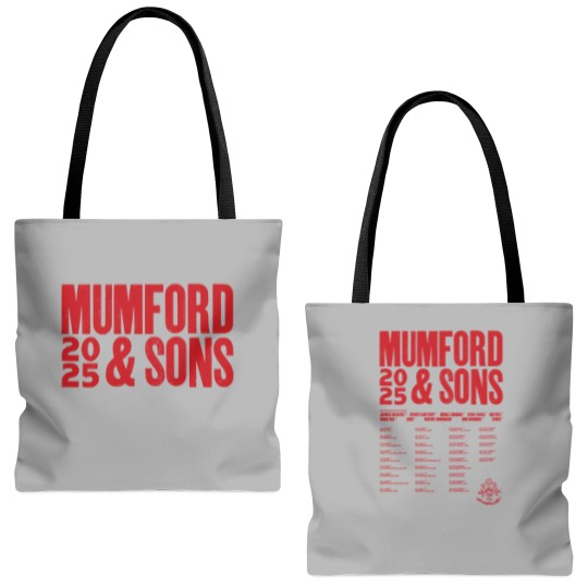 Discover Mumford And Sons Band Tour 2025 Dates List Start Tote Bags (AOP)