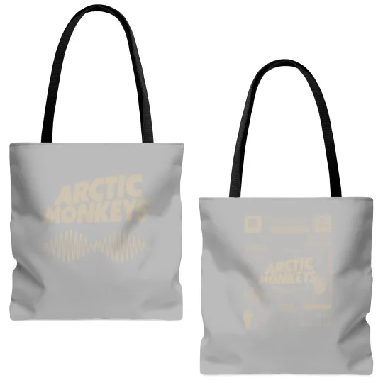 Discover Arctic Monkeys Music Album Graphic Tote Bags (AOP)