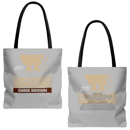 Discover Breezy Bowl XX Tour 2025 2 Sides Print Tote Bags (AOP), Comfort Colors 2025