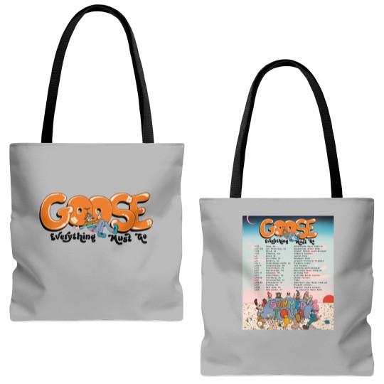 Discover Goose Band Everything Must Go Summer Tour 2025 Dates List Tote Bags (AOP)