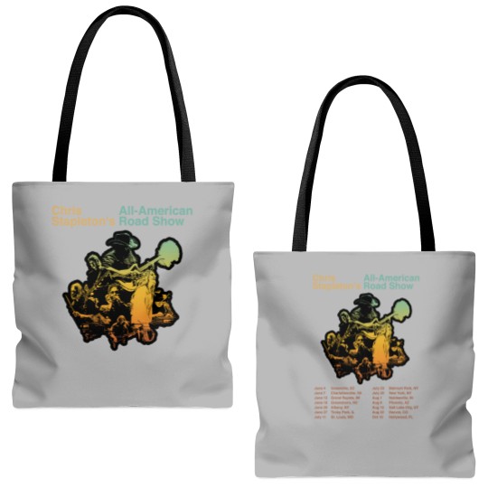 Discover Chris Stapleton 2025 Tour Tote Bags (AOP)