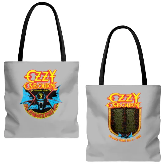 Discover Ozzy Osbourne No More Tours Vol 2 Tour Tote Bags (AOP)