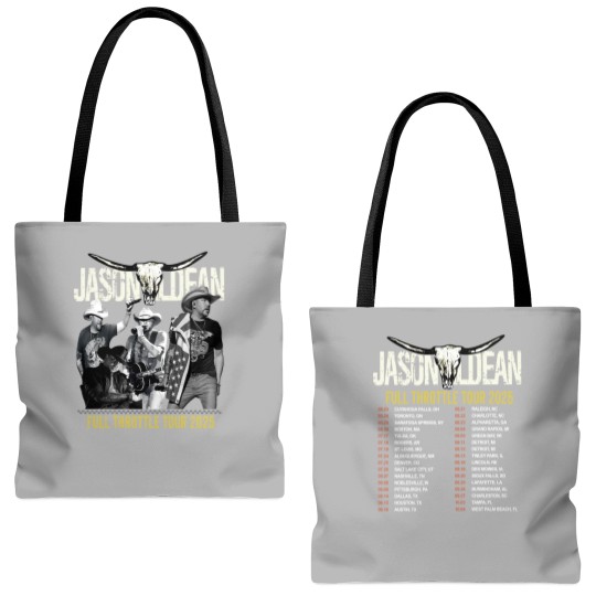 Discover Jason Aldean Country Music Tote Bags (AOP), Jason Aldean Full Throttle Tour 2025 Tote Bags (AOP), Jason Aldean Fan Tote Bags (AOP)
