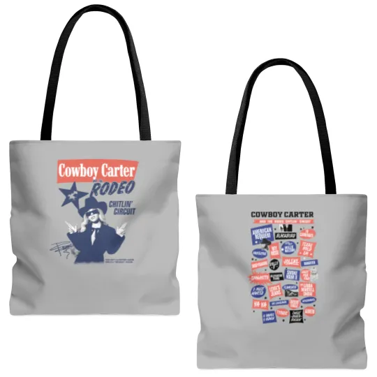 Discover Beyonce Cowboy Carter Tote Bags (AOP)