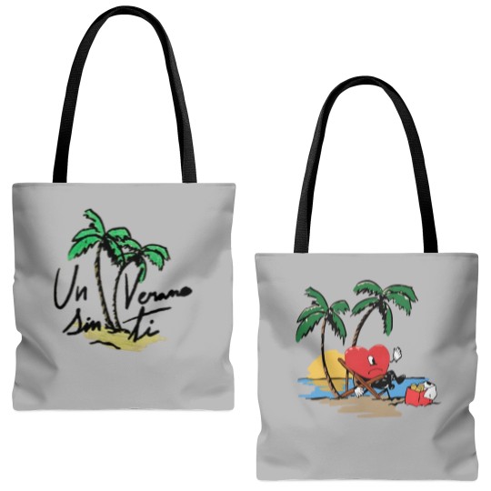 Discover Un Verano Sin Ti Tote Bags (AOP) Sad Chair Concer Tote Bags (AOP)