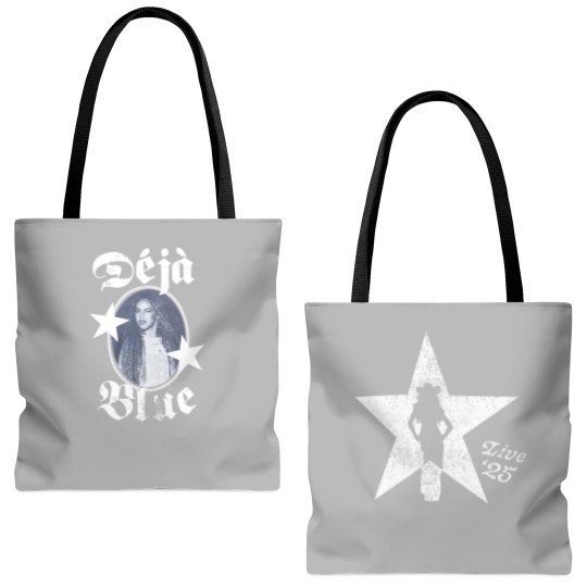 Discover Deja blue Beyoncé Tour 2025 Cowboy Carter navy Tote Bags (AOP),